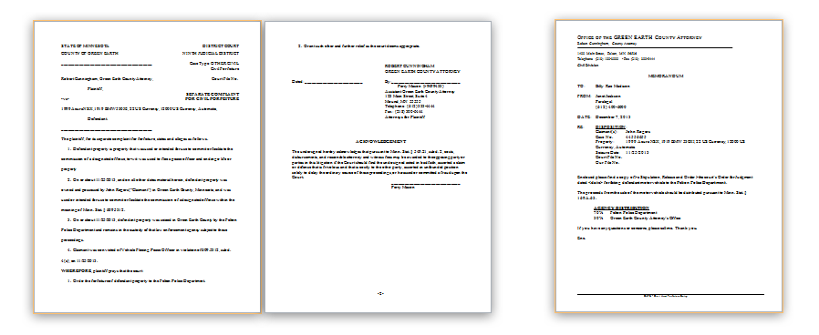Document Production